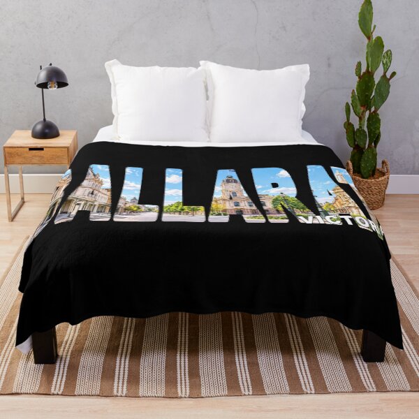 Item preview, BALLARAT Victoria - Australia Town City Composite Tourist Sticker Tee designed and sold by Adam Gormley.