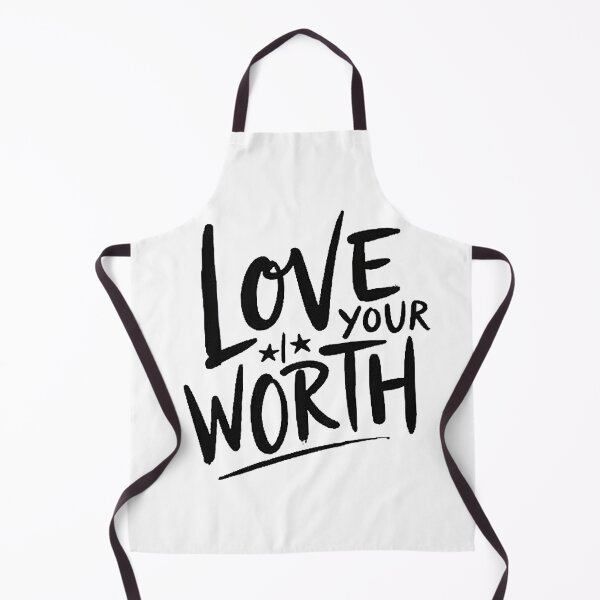 Item preview, Love Your Worth Hand Lettering Tattoo Flash Design designed and sold by Qubivibe.