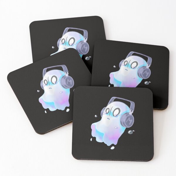 Item preview, Crying Ghost Headphones Music Tears  designed and sold by WarmTones.