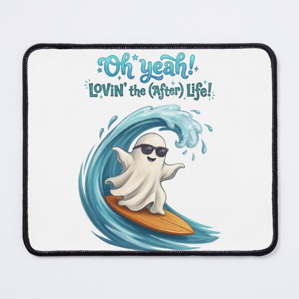 Item preview, Ghost Surfing the Afterlife designed and sold by Eclectic Monkey.