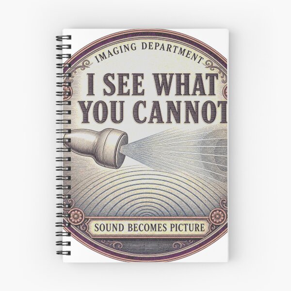 Item preview, I See What You Cannot Sonography Imaging Medallion designed and sold by BoosterShop.