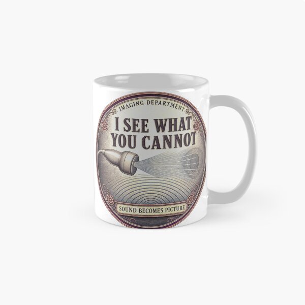 Item preview, I See What You Cannot Sonography Imaging Medallion designed and sold by BoosterShop.