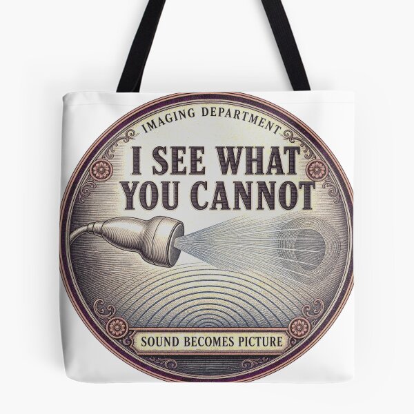 Item preview, I See What You Cannot Sonography Imaging Medallion designed and sold by BoosterShop.