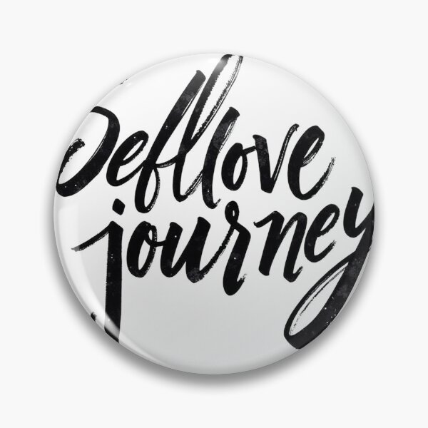Item preview, Self Love Journey - Bold Black Ink Typography designed and sold by Qubivibe.