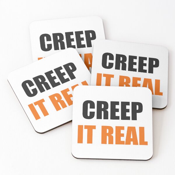 Item preview, Creep It Real Funny Halloween Pun designed and sold by Alphakenon.