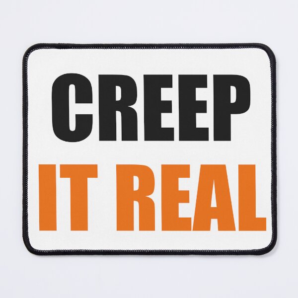 Item preview, Creep It Real Funny Halloween Pun designed and sold by Alphakenon.