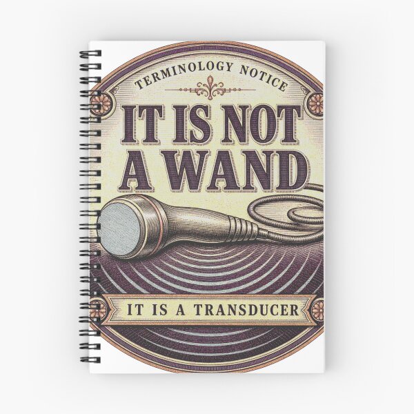 Item preview, It Is Not A Wand Sonography Ultrasound Probe Medallion designed and sold by BoosterShop.