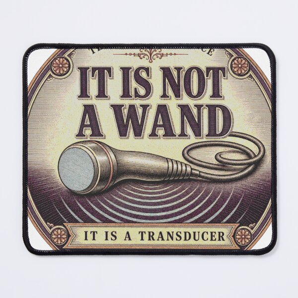 Item preview, It Is Not A Wand Sonography Ultrasound Probe Medallion designed and sold by BoosterShop.