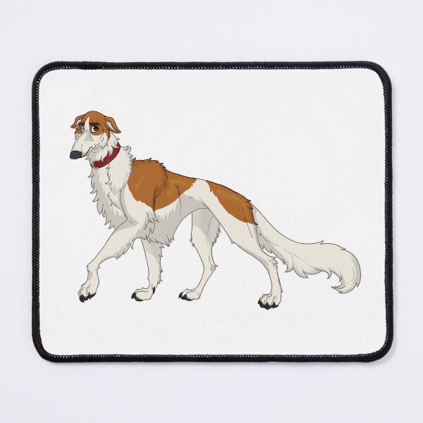 Item preview, Ariel The Borzoi designed and sold by IntermezzoMP.