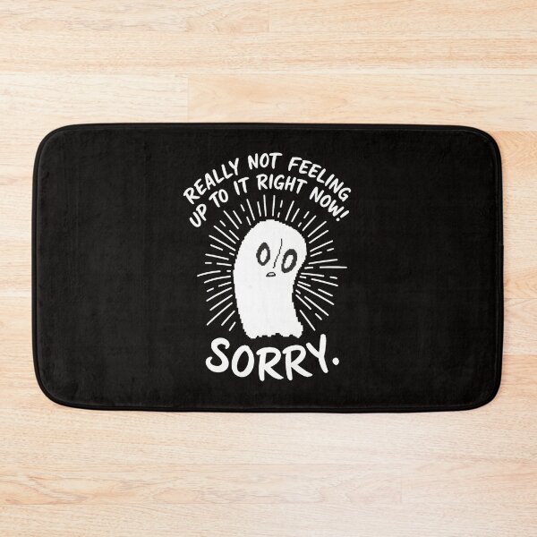 Item preview, Pixel Ghost Not Feeling It Right Now Sorry designed and sold by WarmTones.