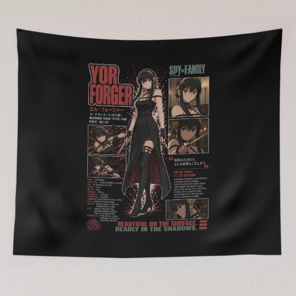 Item preview, Yor Forger Assassin Magazine Spy x Family T-Shirt designed and sold by SirLivy.