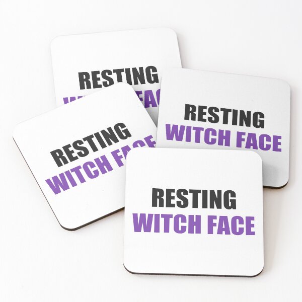 Item preview, Resting Witch Face Funny Halloween designed and sold by Alphakenon.