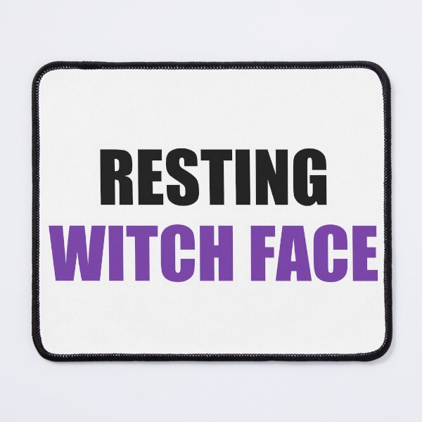 Item preview, Resting Witch Face Funny Halloween designed and sold by Alphakenon.