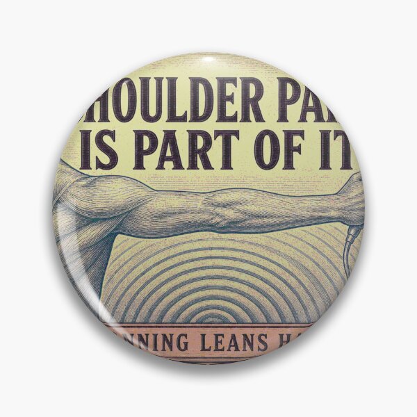 Item preview, Shoulder Pain Is Part Of It Sonography Occupational Disease Medallion designed and sold by BoosterShop.