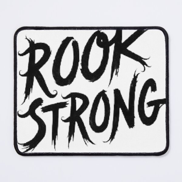 Item preview, ROOK STRONG: Bold Black Ink Typography Design designed and sold by Qubivibe.