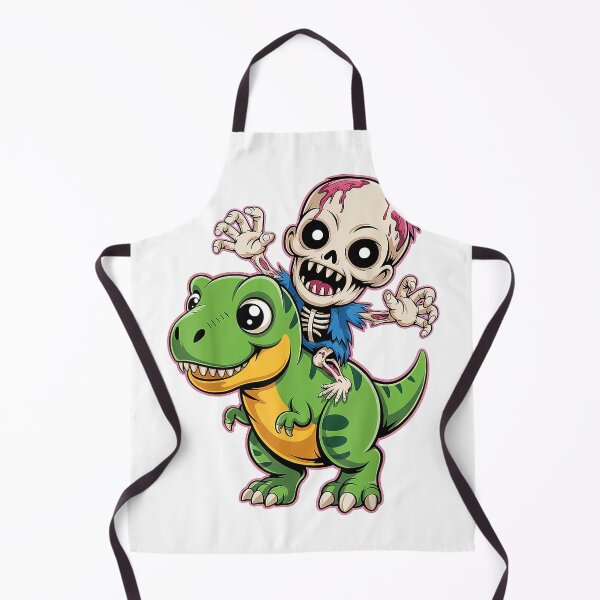 Item preview, Halloween Chibi T-Rex With Zombie Rider T-Shirt designed and sold by SAK7.