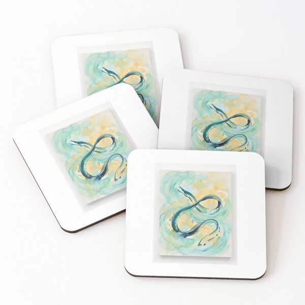 Item preview, Ribbon Eel Calligraphy Dancer designed and sold by PictoVibe.