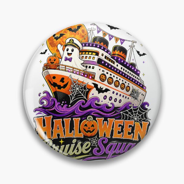 Item preview, Halloween Cruise Squad Boo Ghosts Witch Horror Cruise Ship T-Shirt designed and sold by Pahagh19.