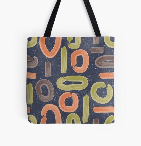 abstract storm All Over Print Tote Bag
