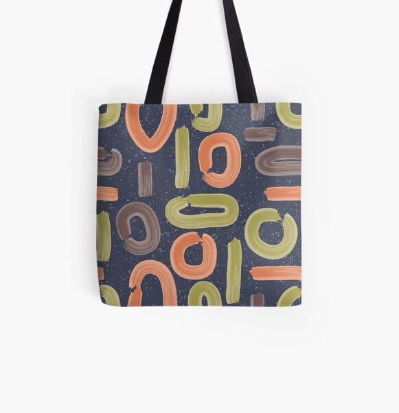 abstract storm All Over Print Tote Bag