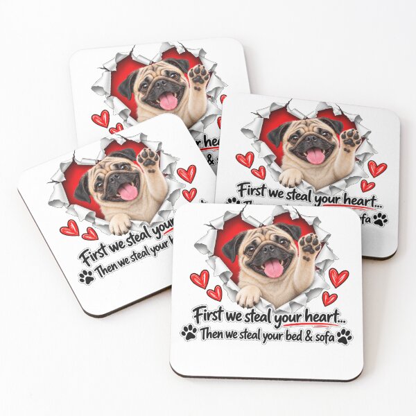 Item preview, Funny Pug Dog Sofa Quote designed and sold by luu phong.