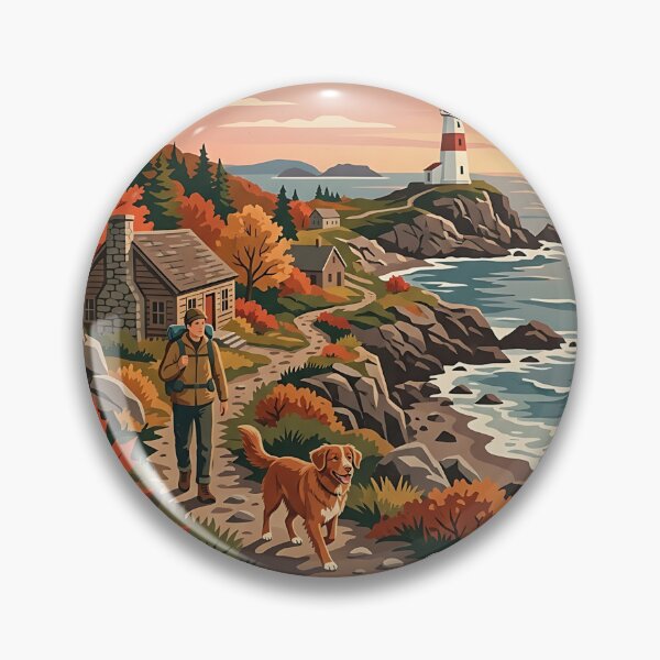 Item preview, Nova Scotia Lighthouse Guide designed and sold by PictoVibe.
