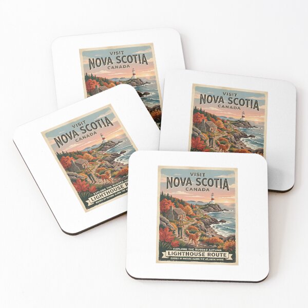Item preview, Nova Scotia Lighthouse Guide designed and sold by PictoVibe.