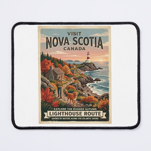 Item preview, Nova Scotia Lighthouse Guide designed and sold by PictoVibe.