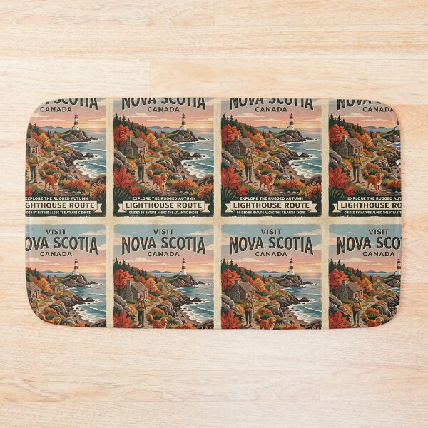 Item preview, Nova Scotia Lighthouse Guide designed and sold by PictoVibe.