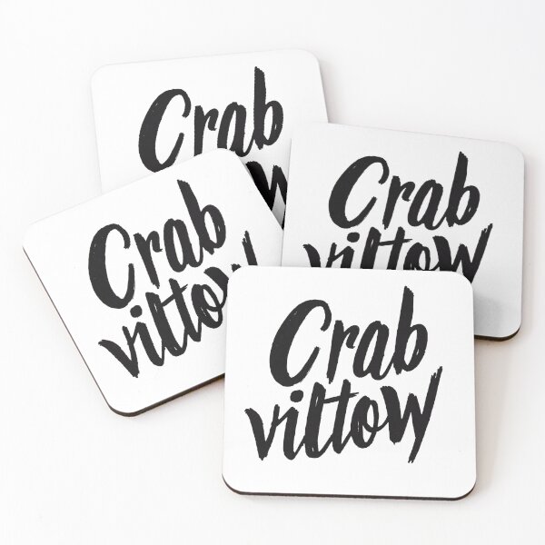 Item preview, CRAB CLAW VICTORY - Bold Black Ink Typography Design designed and sold by Qubivibe.