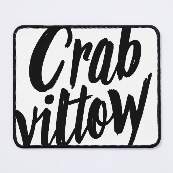 Item preview, CRAB CLAW VICTORY - Bold Black Ink Typography Design designed and sold by Qubivibe.