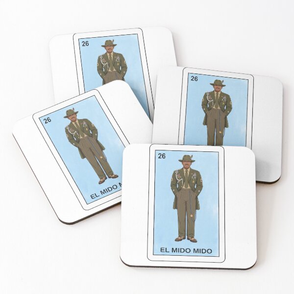 Item preview, El Mido Mido | Funny Lotería Card Parody Design designed and sold by Aztlán Grunts Co..