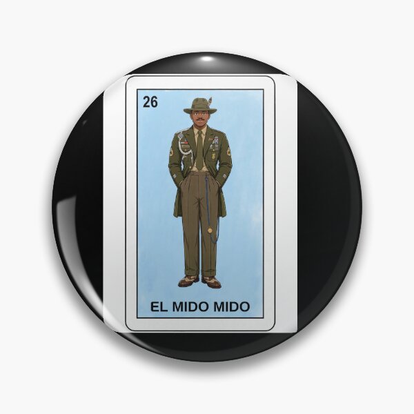 Item preview, El Mido Mido | Funny Lotería Card Parody Design designed and sold by Aztlán Grunts Co..
