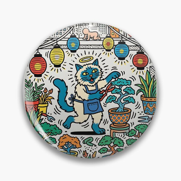 Item preview, Himalayan Rooftop Bonsai Gardener designed and sold by PictoVibe.