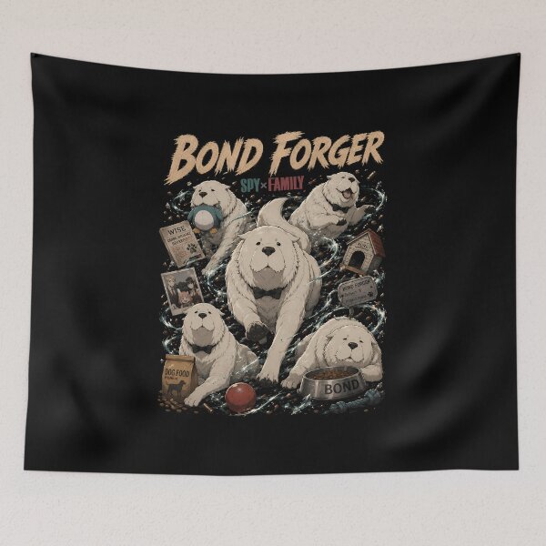 Item preview, Bond Forger Cute Dog Spy x Family Graphic T-Shirt designed and sold by SirLivy.