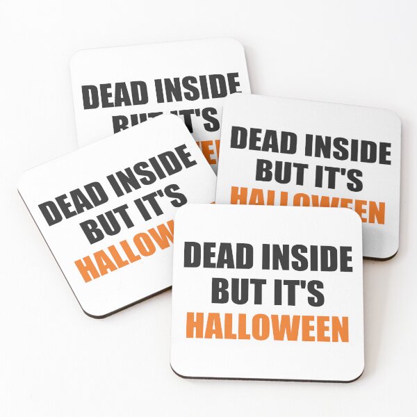 Item preview, Dead Inside But Its Halloween Funny designed and sold by Alphakenon.