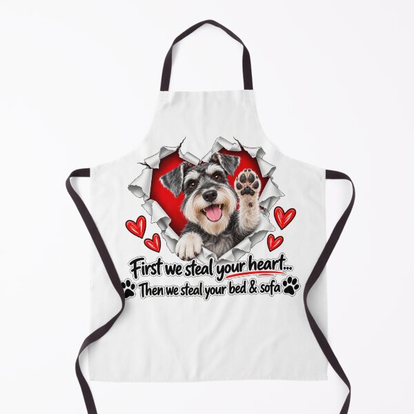 Item preview, Funny Schnauzer Dog Sofa Quote designed and sold by luu phong.