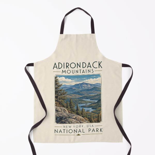 Item preview, Adirondack Mountains, New York, USA [Vintage Illustration] designed and sold by elektronen.