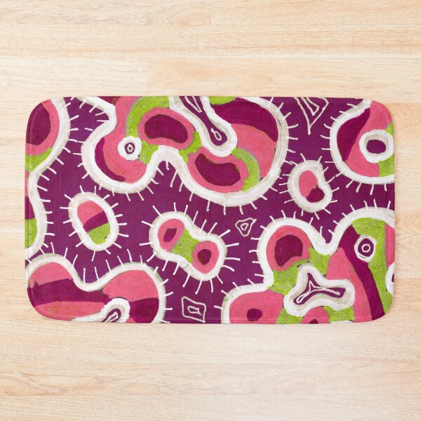 Item preview, Funky Pink and Lime Green Organic Pattern designed and sold by Fani*.