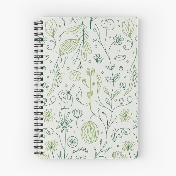 Item preview, Botanical Wildflower Line Art Pattern designed and sold by Mindful Wall Art Studio.