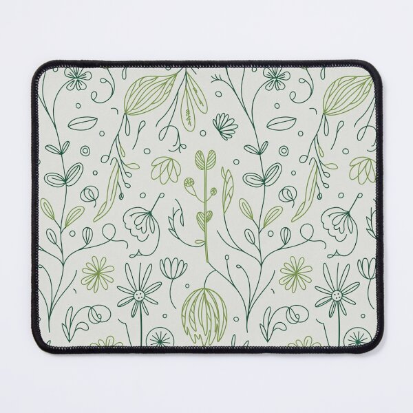 Item preview, Botanical Wildflower Line Art Pattern designed and sold by Mindful Wall Art Studio.