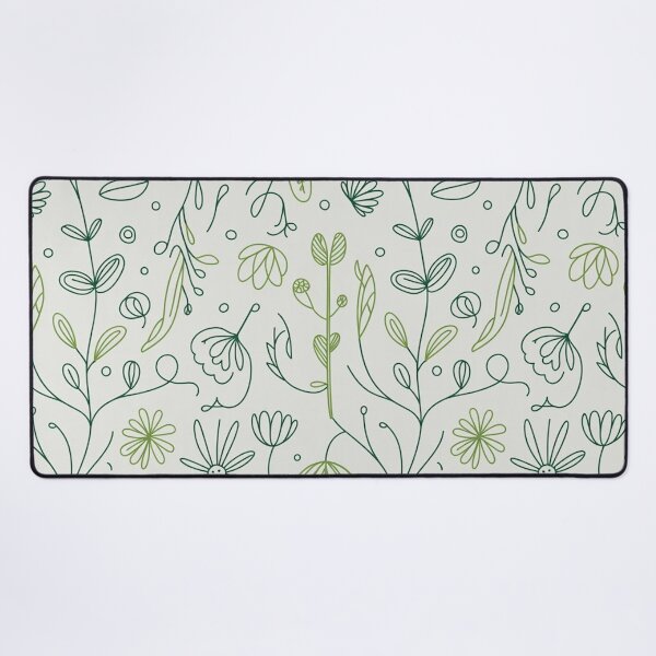 Item preview, Botanical Wildflower Line Art Pattern designed and sold by Mindful Wall Art Studio.