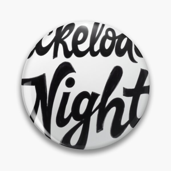 Item preview, Nickelodeon Nights - Bold Black Ink Typography designed and sold by Qubivibe.