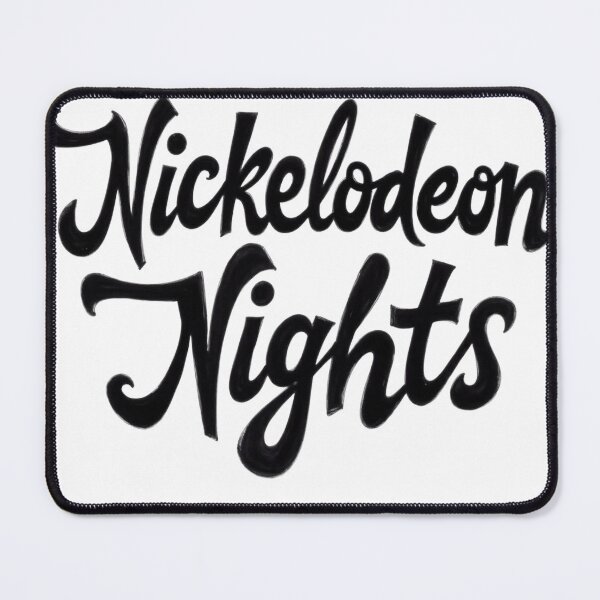 Item preview, Nickelodeon Nights - Bold Black Ink Typography designed and sold by Qubivibe.