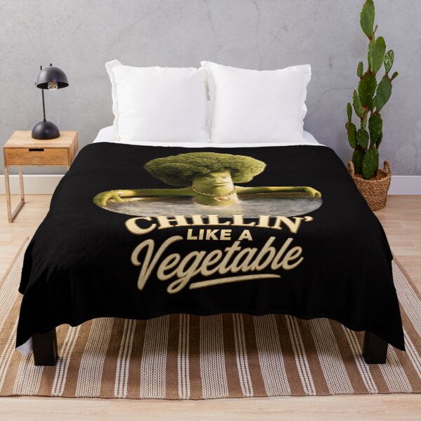 Item preview, Broccoli Afro Hot Tub Chill Vibes  designed and sold by hamid-lew-haven.