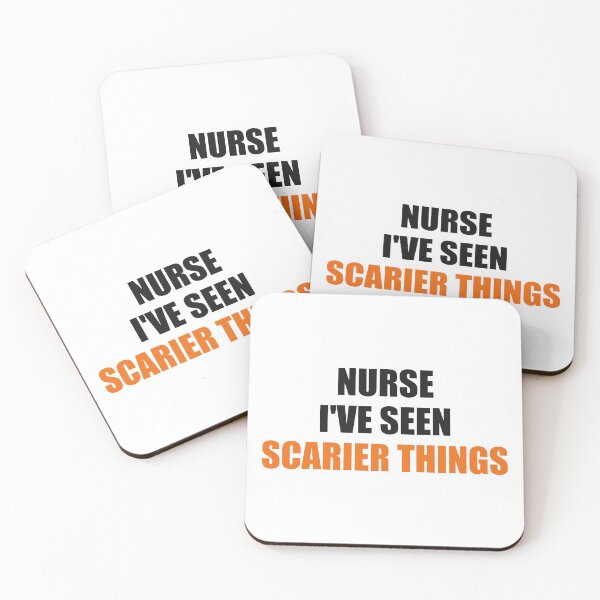 Item preview, Nurse Halloween Ive Seen Scarier Things designed and sold by Alphakenon.