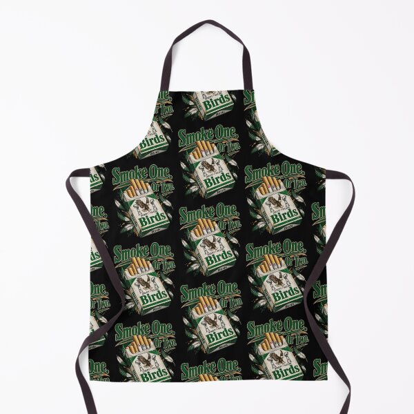 Item preview, Smoke One Or Two Green Retro Cigarette Pack Football Champion Birds Fan Art    designed and sold by lionSutuShop.
