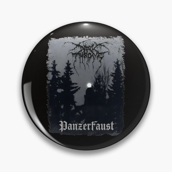 Item preview, Darkthrone Panzerfaust Black Metal Forest Moon designed and sold by farris-emel-art.