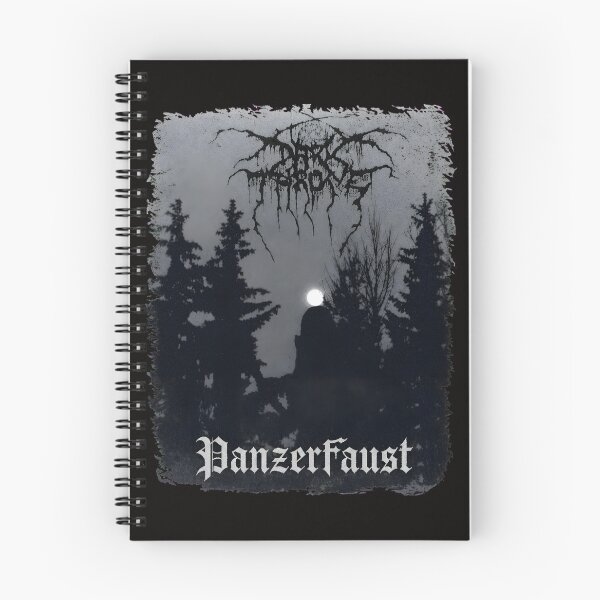 Item preview, Darkthrone Panzerfaust Black Metal Forest Moon designed and sold by farris-emel-art.