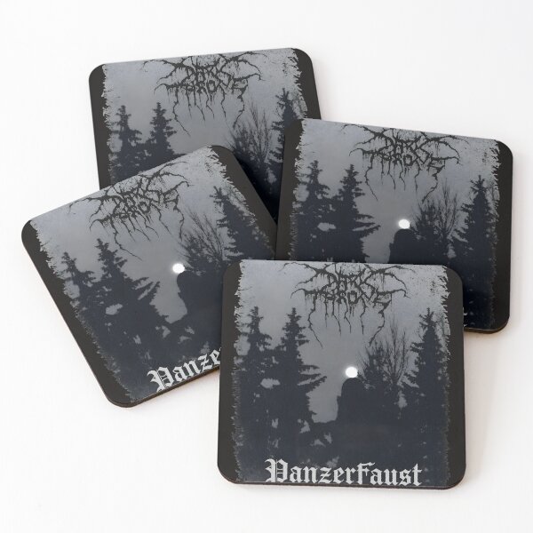 Item preview, Darkthrone Panzerfaust Black Metal Forest Moon designed and sold by farris-emel-art.